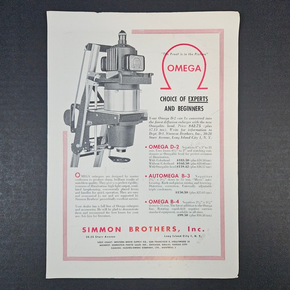 Objectif Vintage Durst Comprotar 1:4.5 / 175mm Pour Agrandisseur Photo - Occasion Bon état